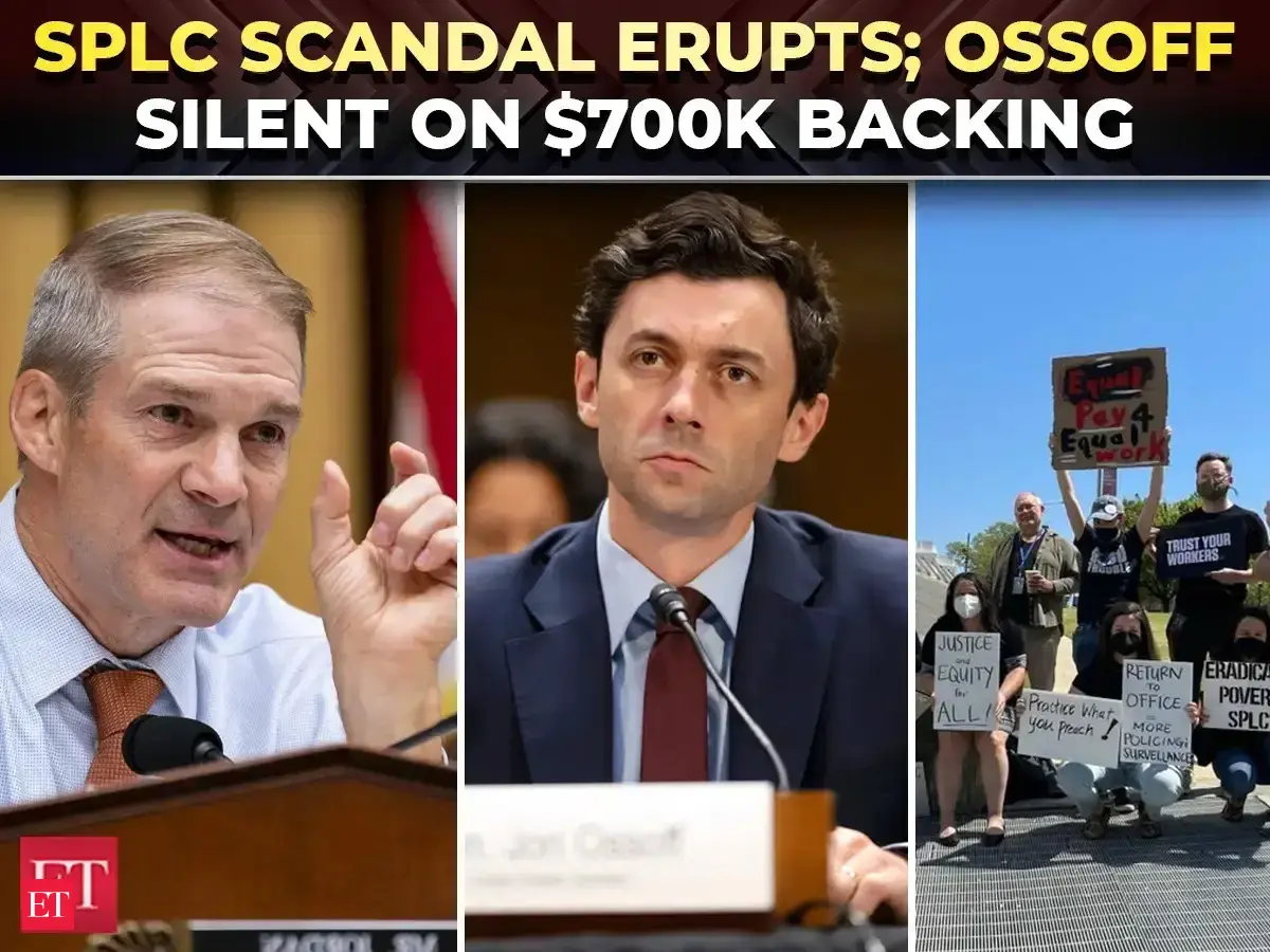 $3M extremism scandal? Ossoff under fire over $700k support as DOJ indicts SPLC in explosive case