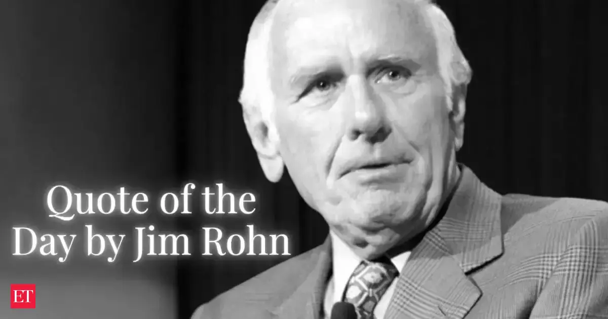 Today’s quote by Jim Rohn on attention focus discipline and success ...