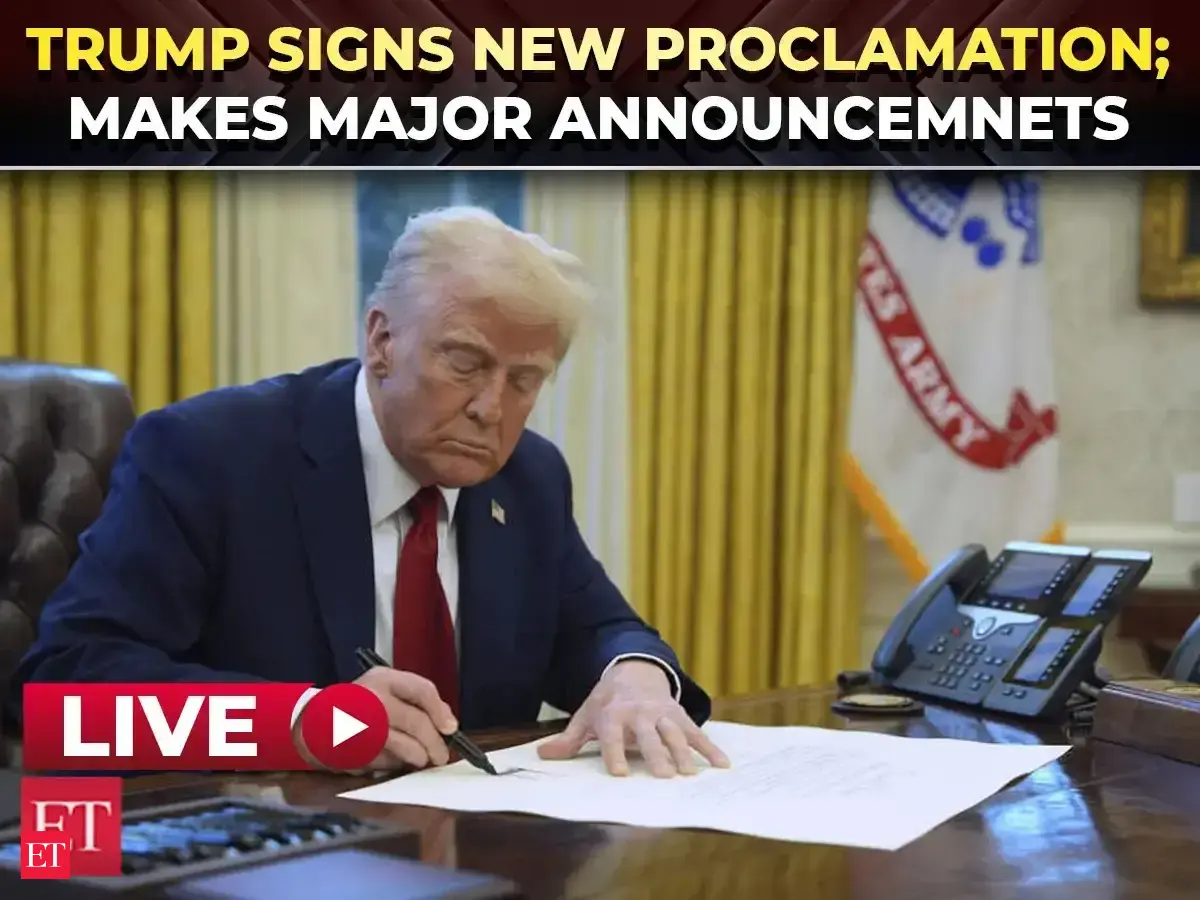 TRUMP LIVE | 'Fitness is back': POTUS flips Obama school health playbook, signs proclamation in WH