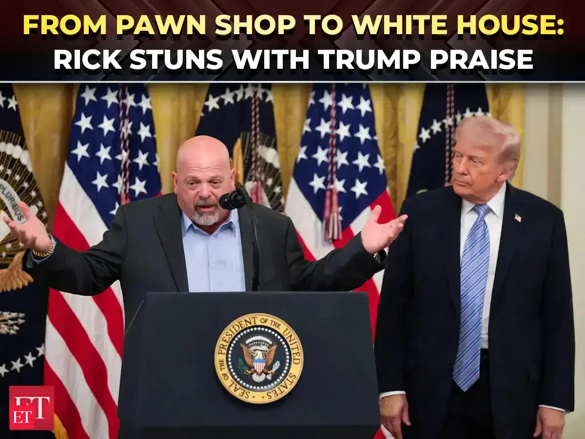 'Trump is the BEST PRESIDENT EVER': Pawn Stars' Rick Harrison PRAISES POTUS, SLAMS Biden admin