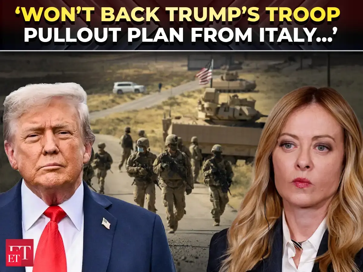 ‘We don’t support your decision!’: Trump-Meloni spat EXPLODES; Italy rejects US troop pullout plan