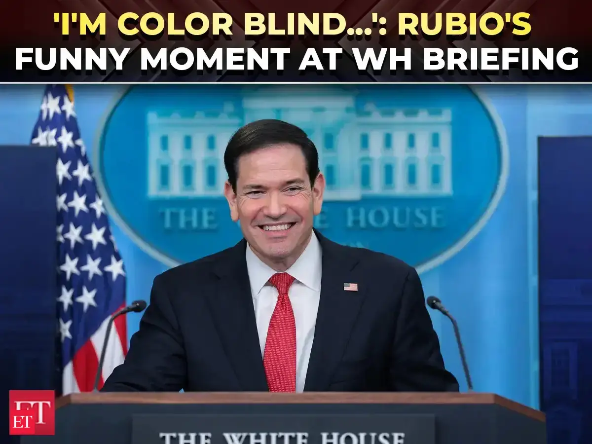 'Why is everyone giggling?': Marco Rubio's White House briefing has everyone laughing