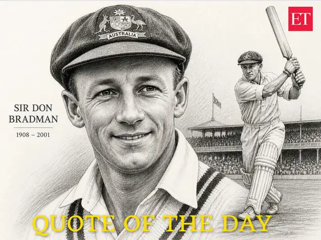 Sir Don Bradman: Quote of the Day by Sir Don Bradman: 'When you play ...