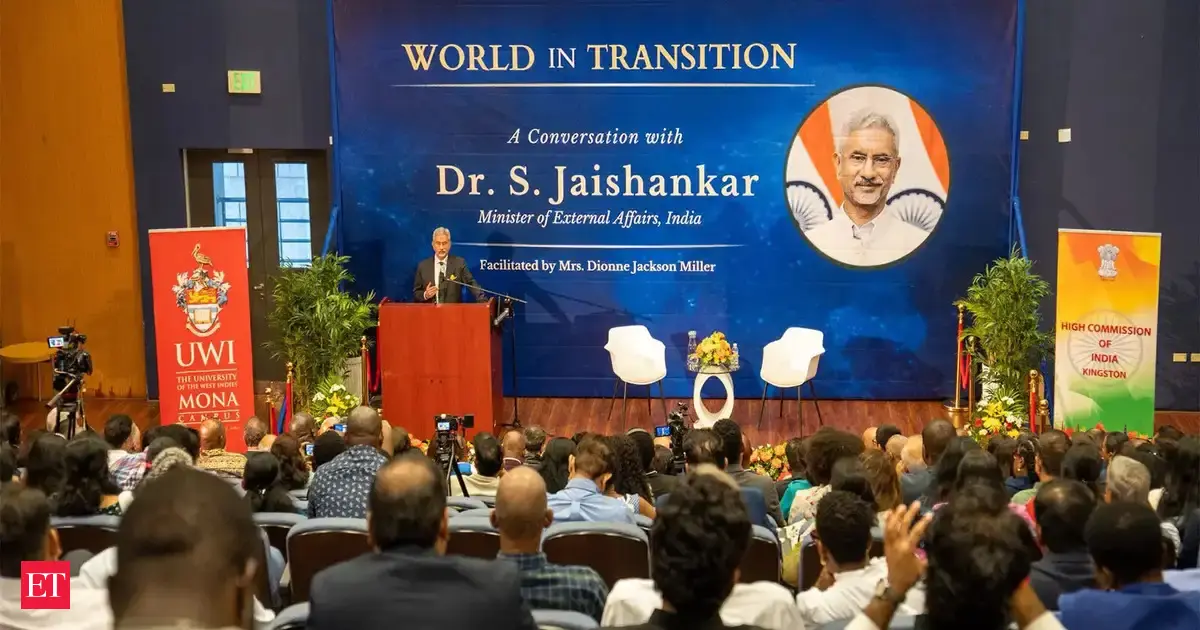 Jaishankar highlights India’s response to ‘world in transition’, stresses Global South unity, reformed multilateralism, multipolarity  m.economictimes.com