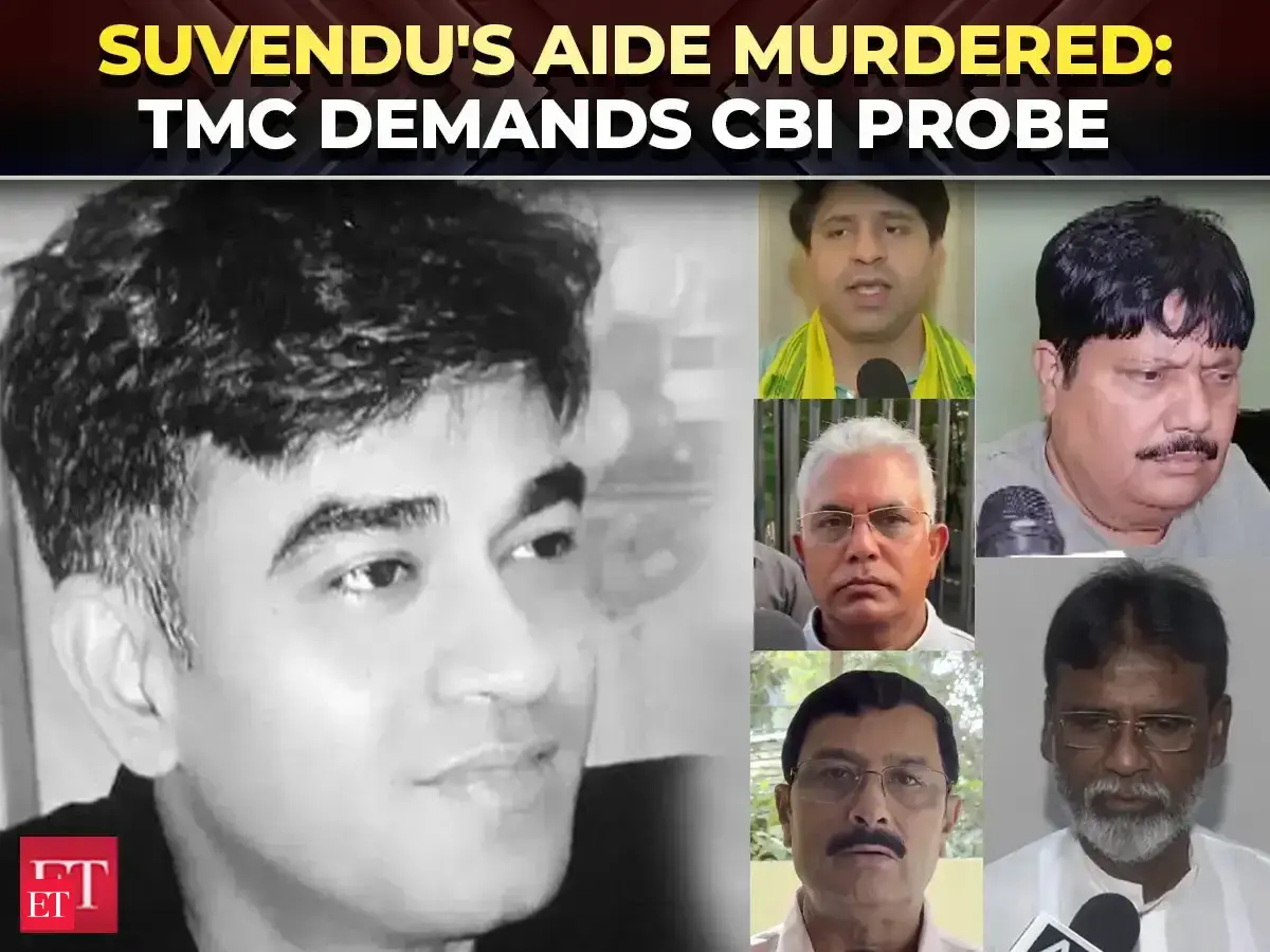 Suvendu's aide murdered: TMC condemns the killing, demands CBI probe | Political reactions