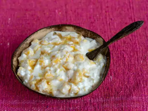 Cottage Cheese and Pineapple Bowl