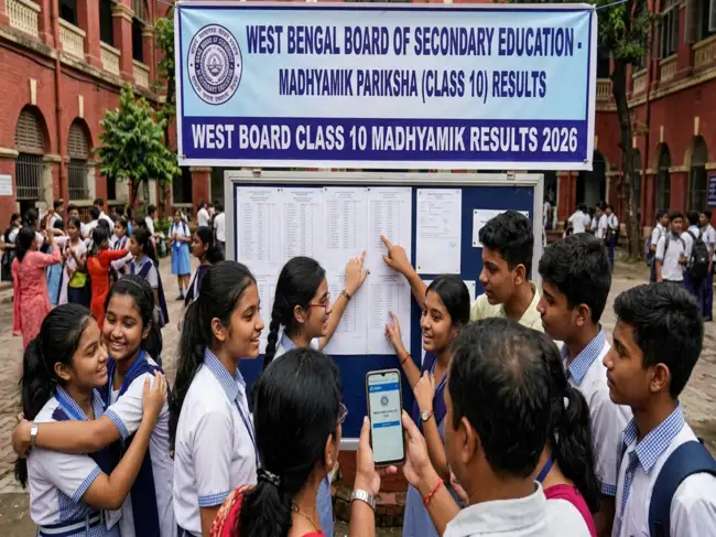 West Bengal Madhyamik Results Declared for 2026 — image 1