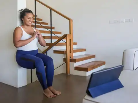 Wall Sit (Isometric Support)