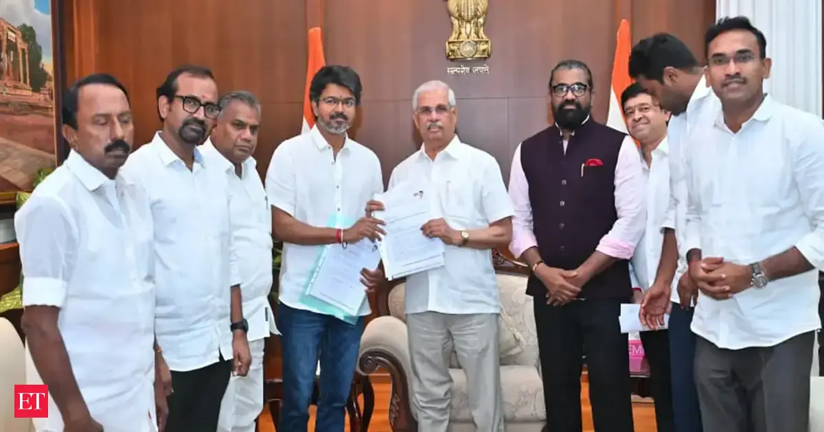 Thalapathy claims the throne: Vijay meets Tamil Nadu Governor for third time, stakes claim to form governm