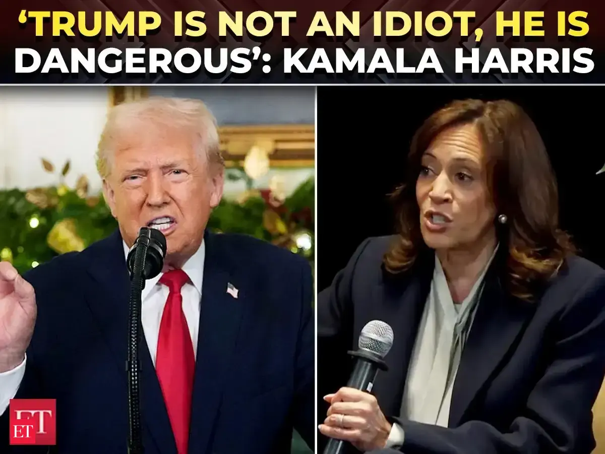 ‘It’s all bulls**t’: Harris rips US narrative of Iran war; calls Trump ‘corrupt &amp; incompetent’ Prez