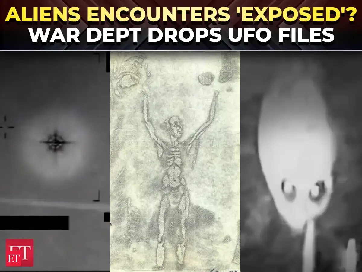 ‘Never-before-seen Alien footage…’: Trump admin REVEALS shocking UFO ...