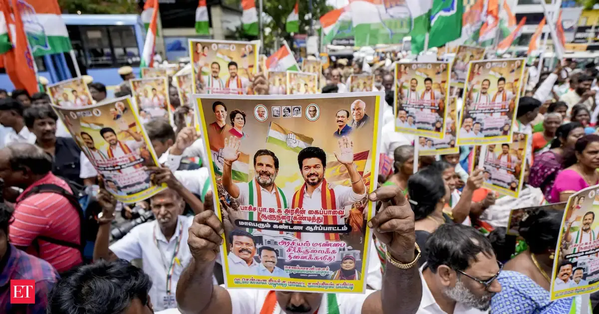 Tamil Nadu battle: Congress attacks BJP, DMK over blocking TVK government