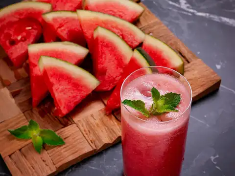 Watermelon juice and smoothies are perfect summer cooling drinks