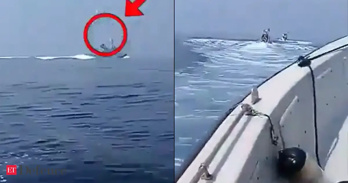 Iran shares video claiming American warship was chased out of Persian Gulf by naval boats