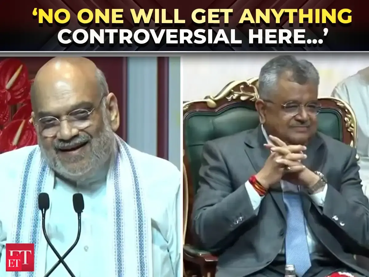 ‘No Controversy Here’: Amit Shah clarifies his remarks at SGI Tushar Mehta book Launch