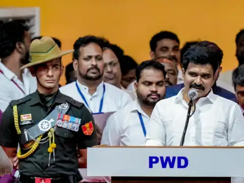 Former BJP leader Nirmal Kumar inducted