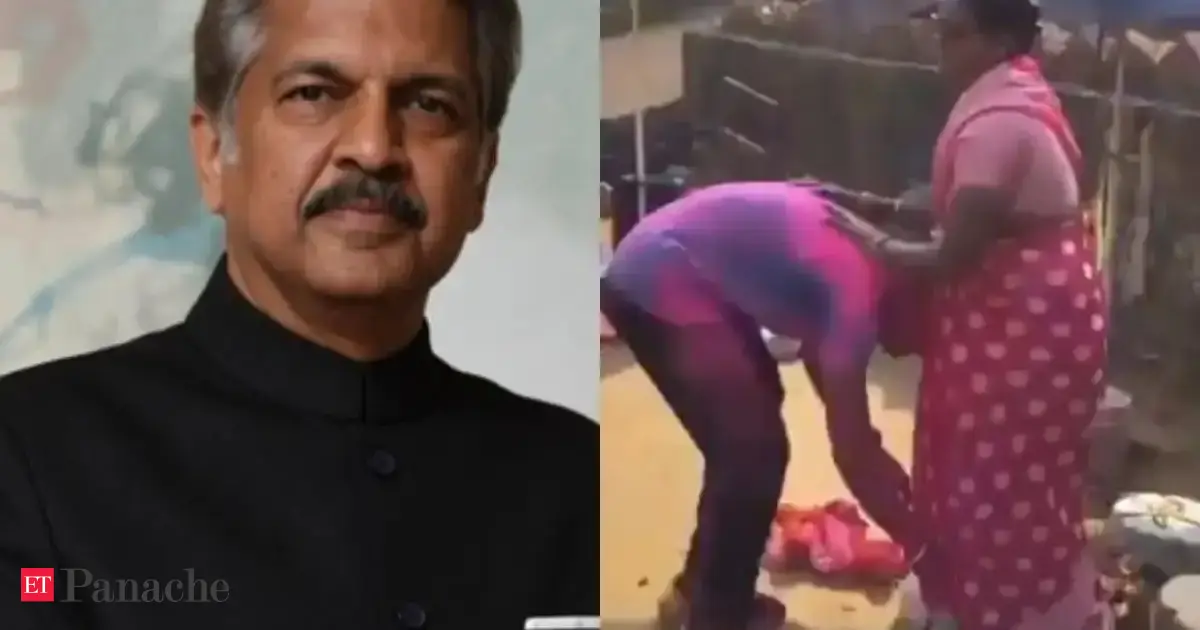 Anand Mahindra shares emotional video: Vegetable seller’s son joins CRPF, breaks down while sharing news with mother on roadside