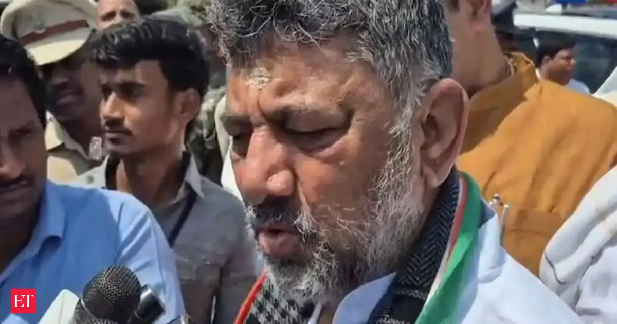 No chairs wobbling in Karnataka; don't know what PM is seeing: DK Shivakumar