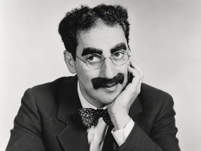 groucho marx: Quote of the day by Groucho Marx: 'No man goes before his ...