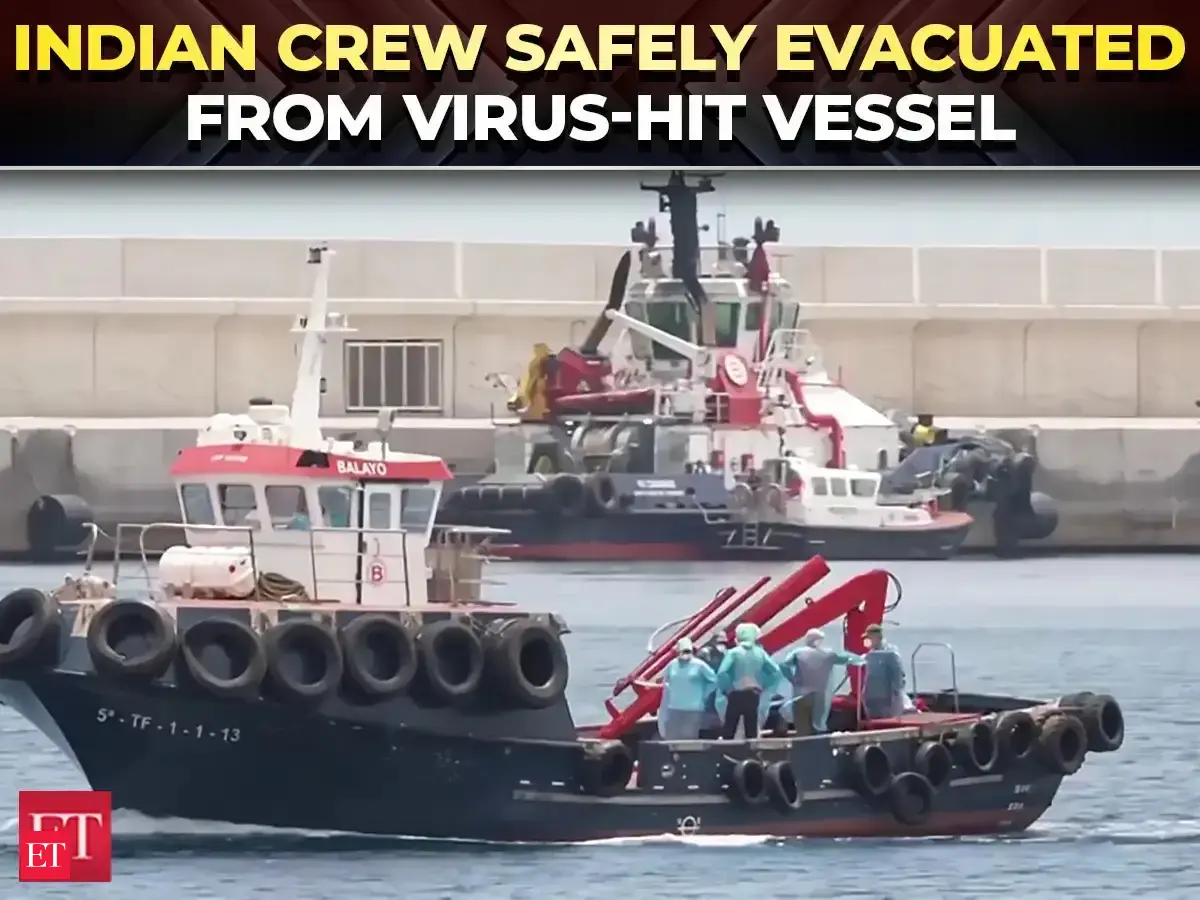 MV Hondius hantavirus scare: Two Indian crew evacuated safely to Netherlands quarantine – The Economic Times Video  m.economictimes.com