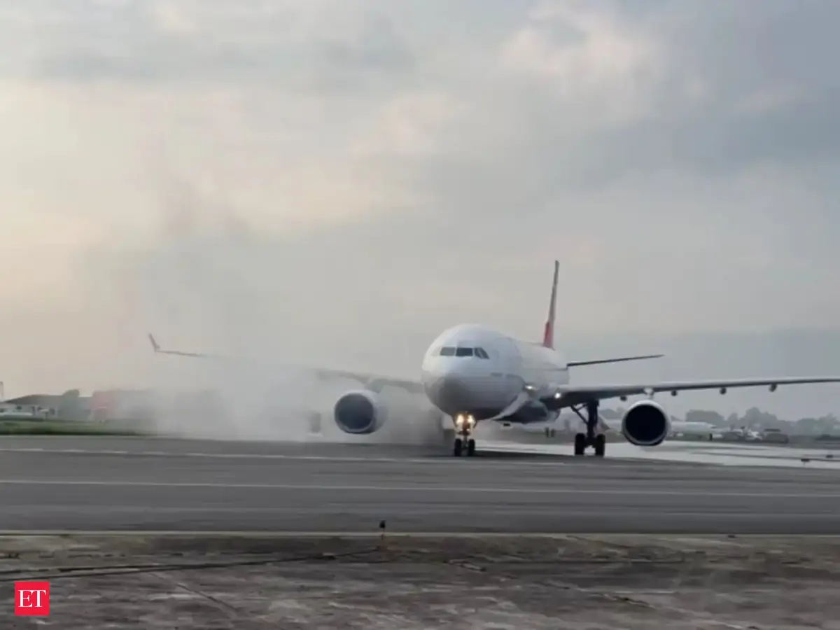 Nepal: Turkish Airlines' plane suffers tyre fire during landing, all 278 passengers safely evacuated