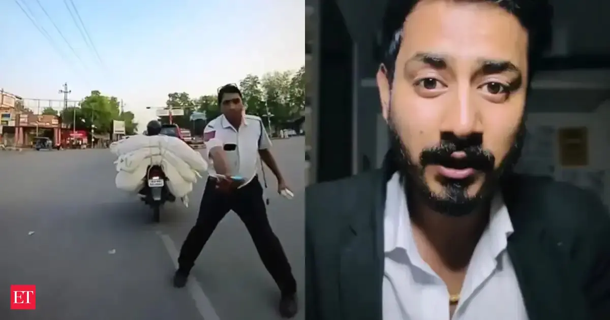 Do traffic police have the right to jump in front of your Car or bike ...