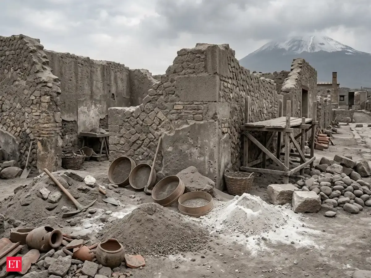 A construction site buried by Mount Vesuvius may have finally explained why Roman concrete lasted for thousands of years