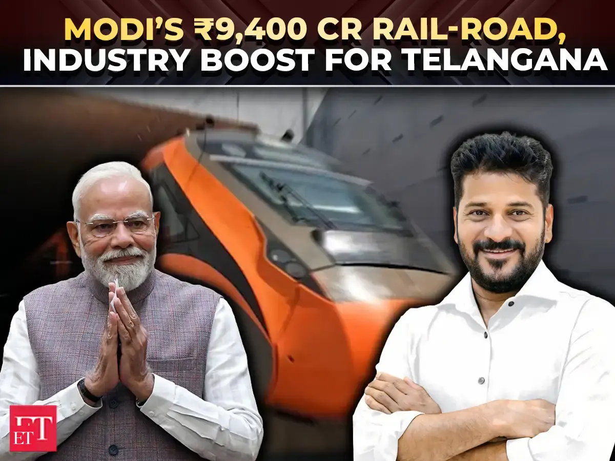 PM Modi's big gifts for Telangana: Infra & rail boost to make state a southern manufacturing gateway