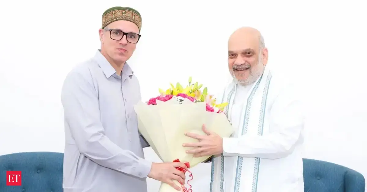 Omar Abdullah meets Amit Shah, raises statehood and reservation rationalisation