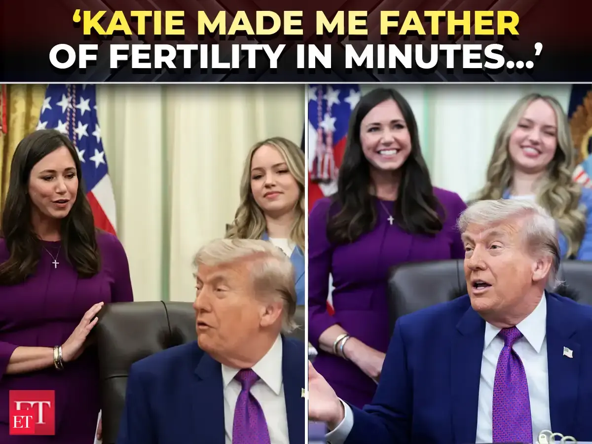 'I became FATHER OF FERTILITY in 3-4 minutes…': Trump's joke sparks laughter at White House event