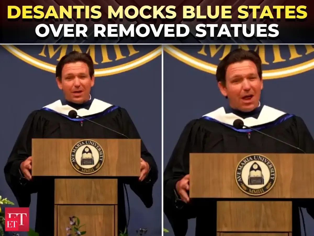 ‘Getting them at DISCOUNT!’: Florida Gov DeSantis jokes about buying statues removed in blue states