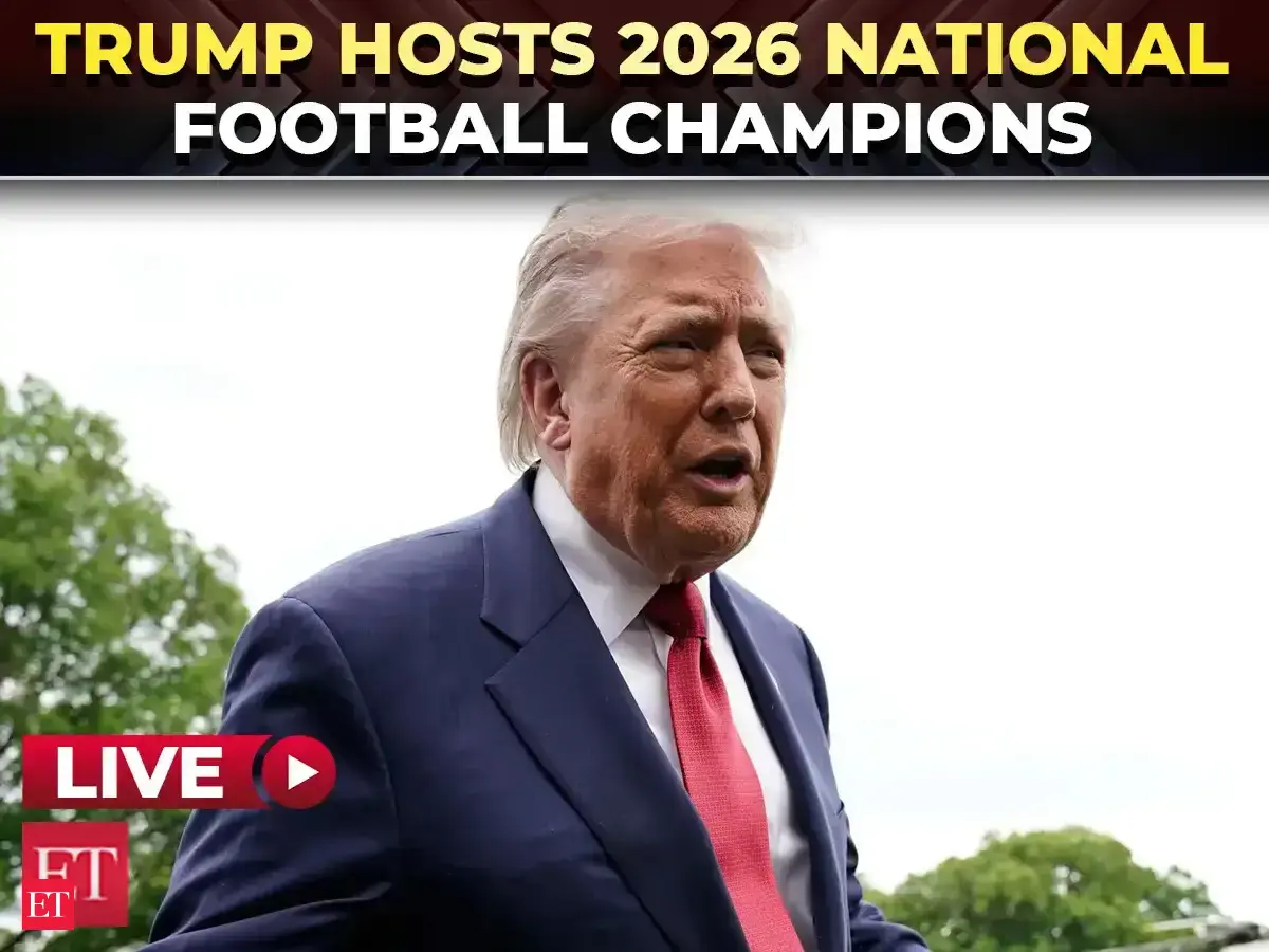 LIVE | Trump hosts 2026 national football champion Indiana Hoosiers at White House