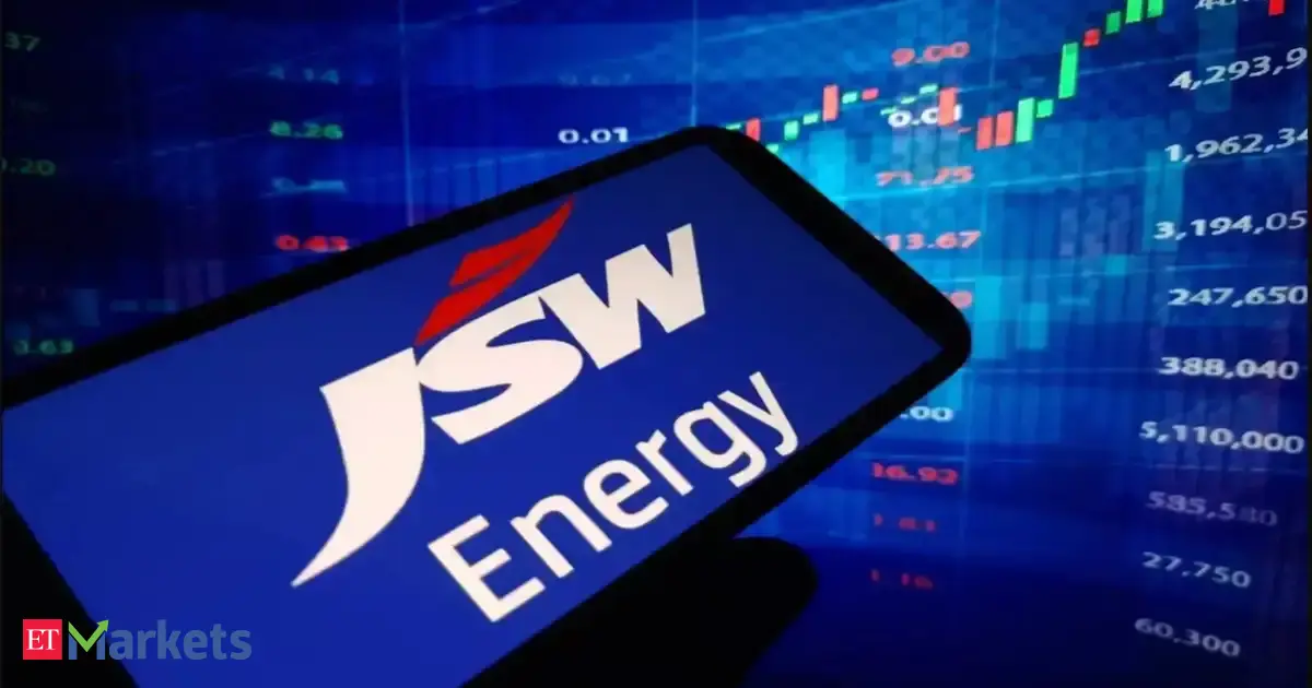 JSW Energy shares in focus Q4 net profit rises 38% to Rs 574 crore, revenue up 41%
