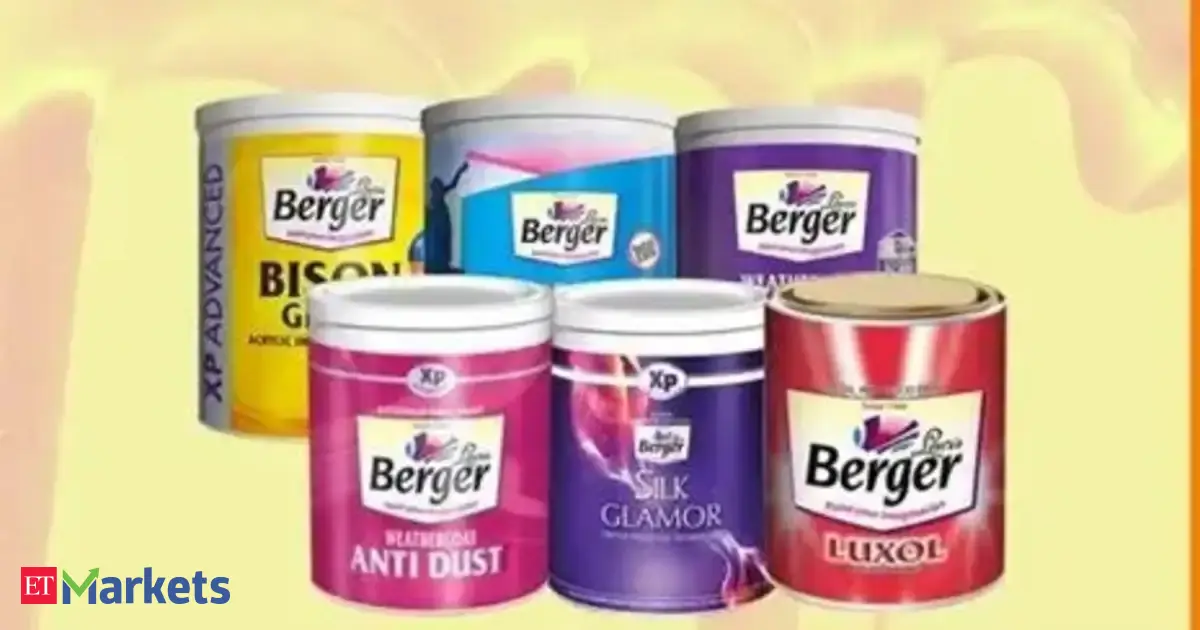 Berger Paints Q4 profit jumps 27% to Rs 335 crore on strong demand and margins