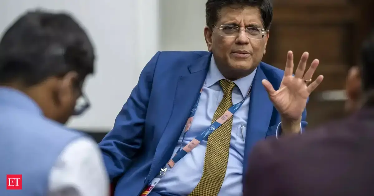 West Asia crisis a wake-up call for self-reliance: Commerce and industry minister Piyush Goyal