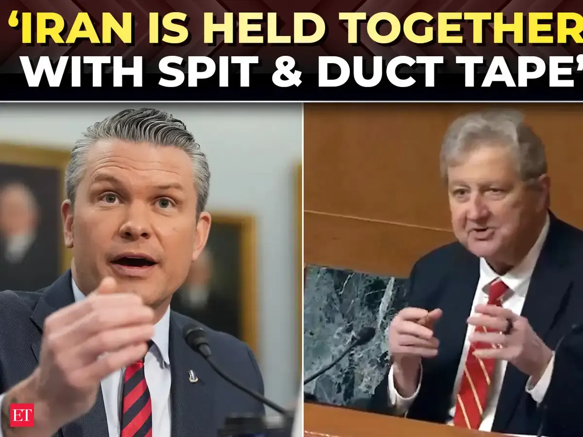 ‘Turn Xi upside down, shake him…': Kennedy’s funny exchange with Hegseth steals spotlight at hearing