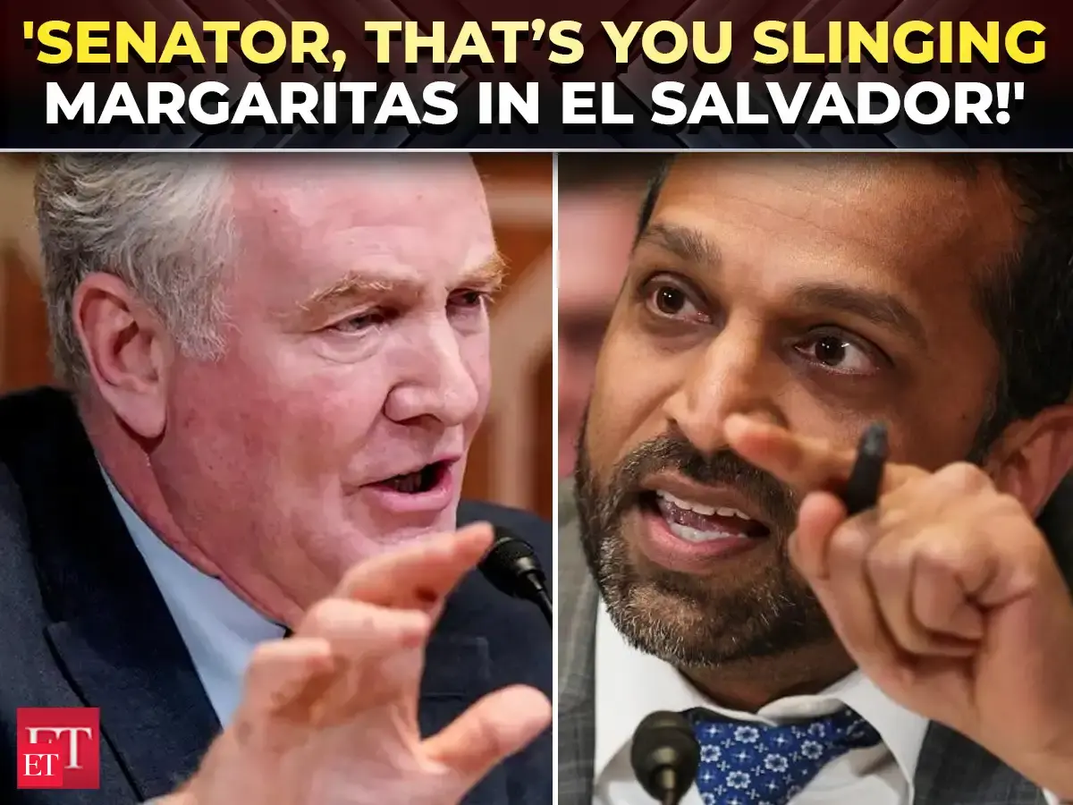 ‘You’re a BIG-TIME HYPOCRITE, Senator!’: Kash Patel rips Van Hollen over ‘excessive drinking’ claims