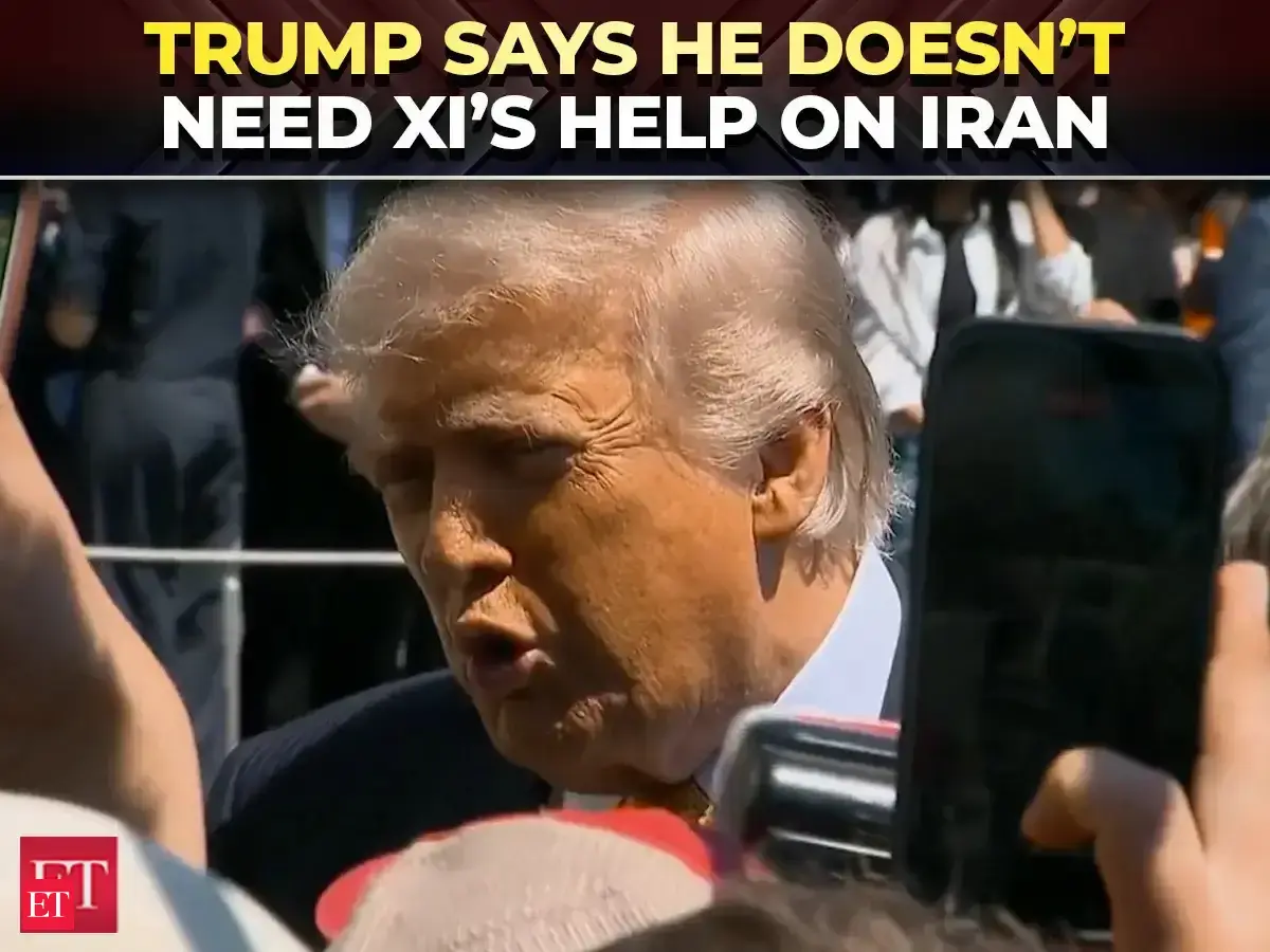 ‘Don’t need any help with Iran’: Trump’s bold remark ahead of meeting ‘Friend Xi’, departs for China