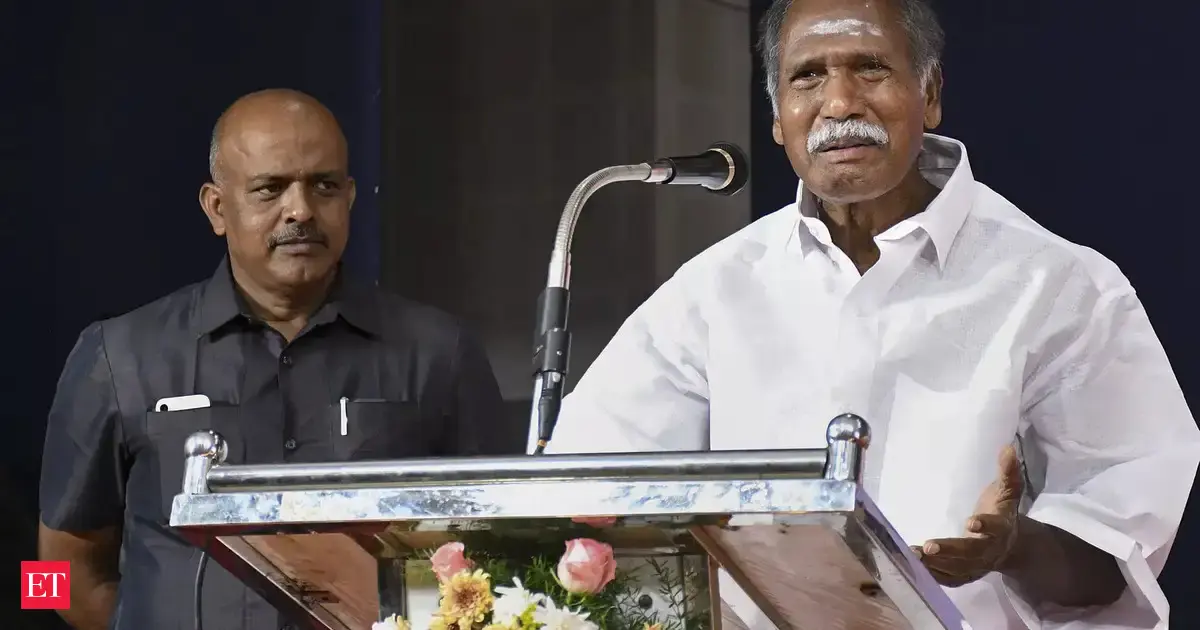AINRC leader N. Rangasamy takes oath as the Puducherry CM