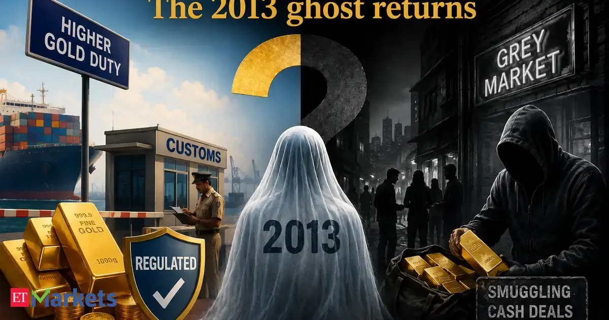 The 2013 ghost returns: Will higher gold duties actually restrict imports or just fuel the grey market?