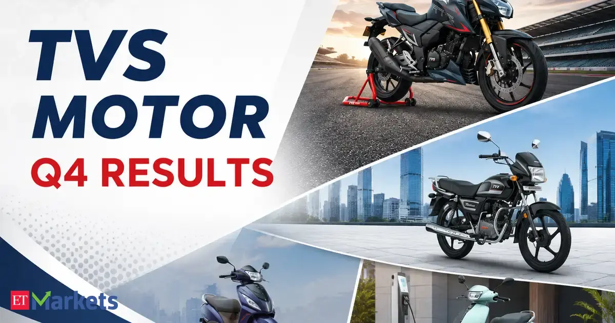 TVS Motor Q4 Results: Cons PAT grows 19% YoY to Rs 772 crore as revenue jumps 30%