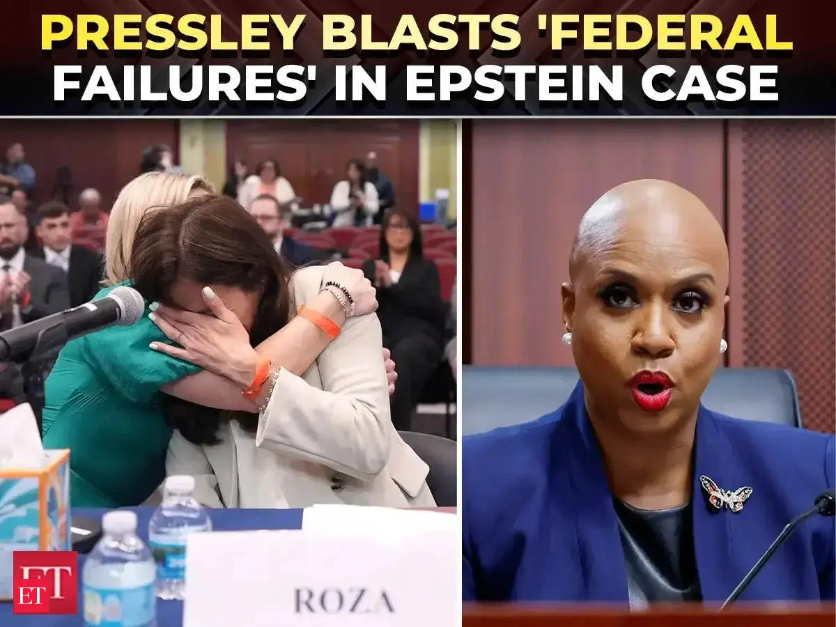 'Who protected the powerful instead of…': Pressley erupts over federal handling of Epstein survivors