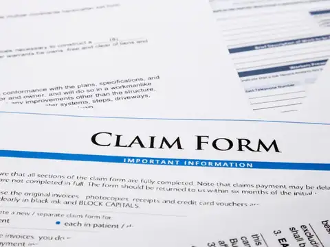 Step 3 & 4: Fill the claim form. Then sign an indemnity bond