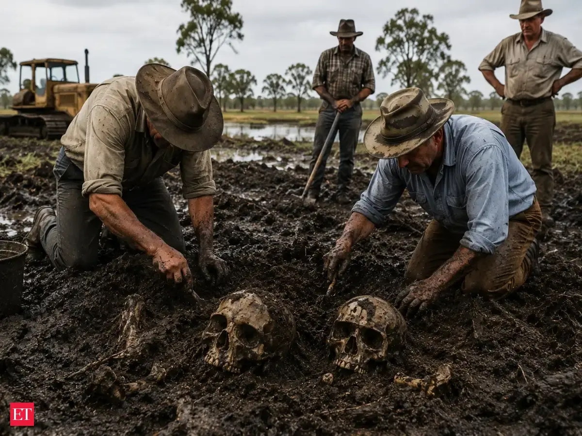 In the 1960s, Australian farmers digging through Queensland wetlands uncovered strange skulls that sparked debate over whether early Australians looked archaic
