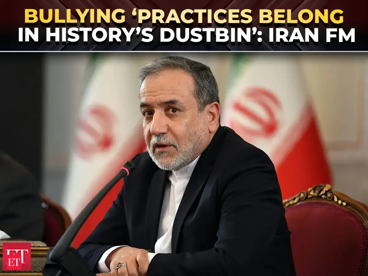 'US bullying not an unfamiliar battle': Iran FM Aragachi's sharp dig at ...