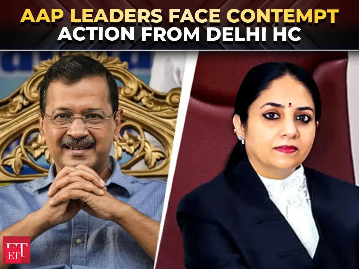Delhi HC begins criminal contempt action against Kejriwal, Sisodia and other AAP leaders