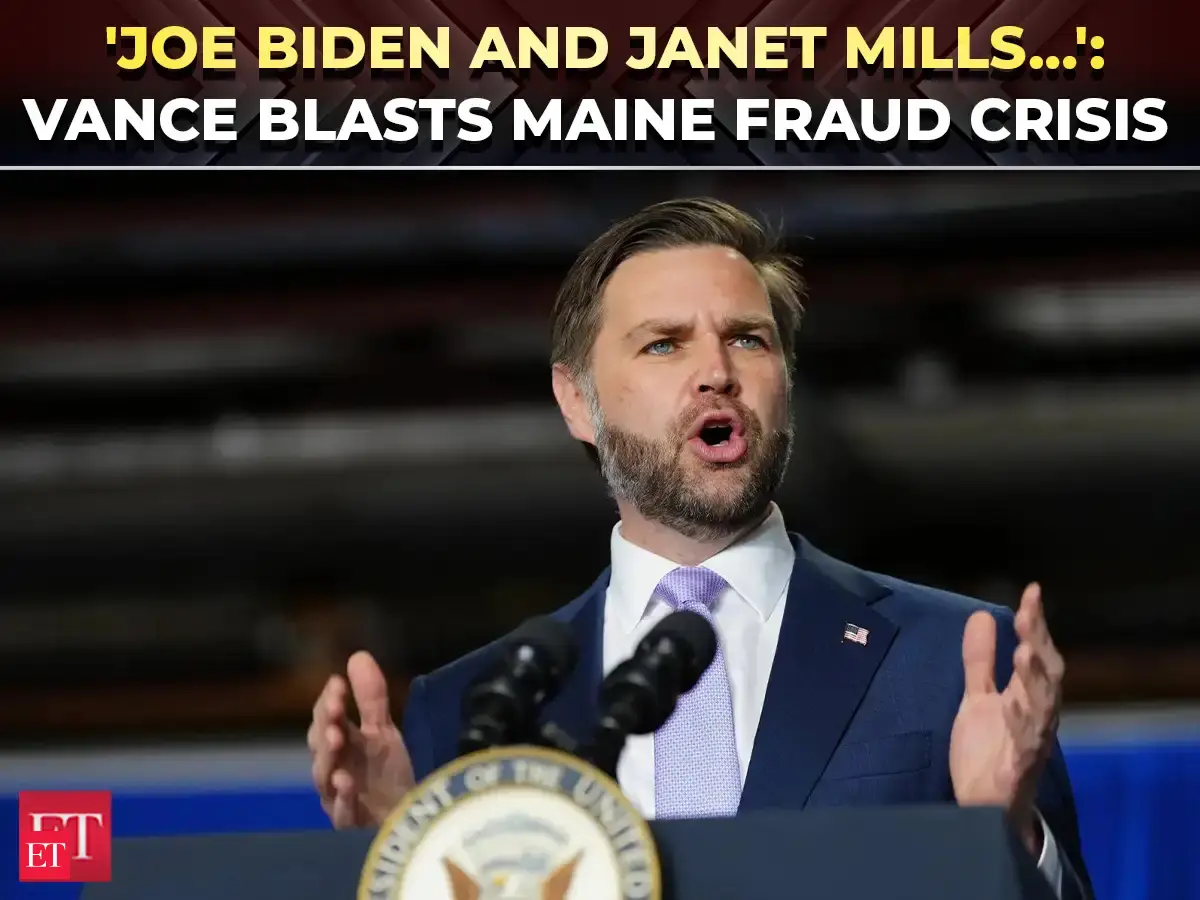 'Biden already gone, Janet Mills…': JD Vance GOES OFF on Maine fraud, says 'it's SO BAD...'