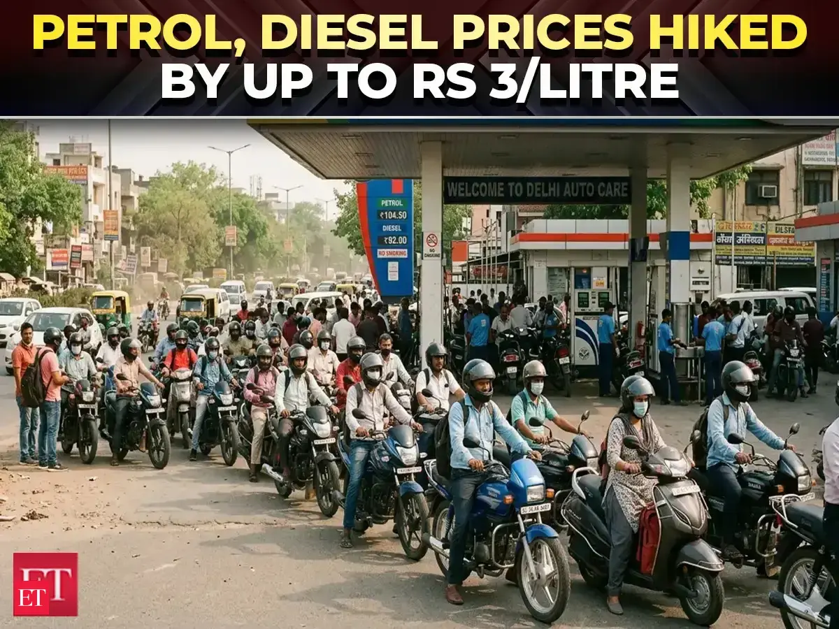 Petrol, diesel rates raised by up to Rs 3 per litre days after PM Modi's 'save' fuel' call