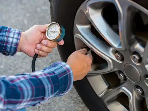 Check tyre pressure regularly