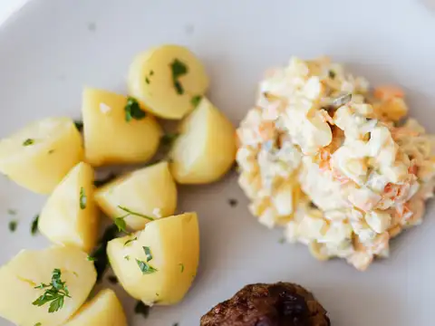 Pairing potatoes with very rich creamy ingredients can upset digestion